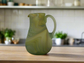 Light Green Handblown Phoenician Pitcher