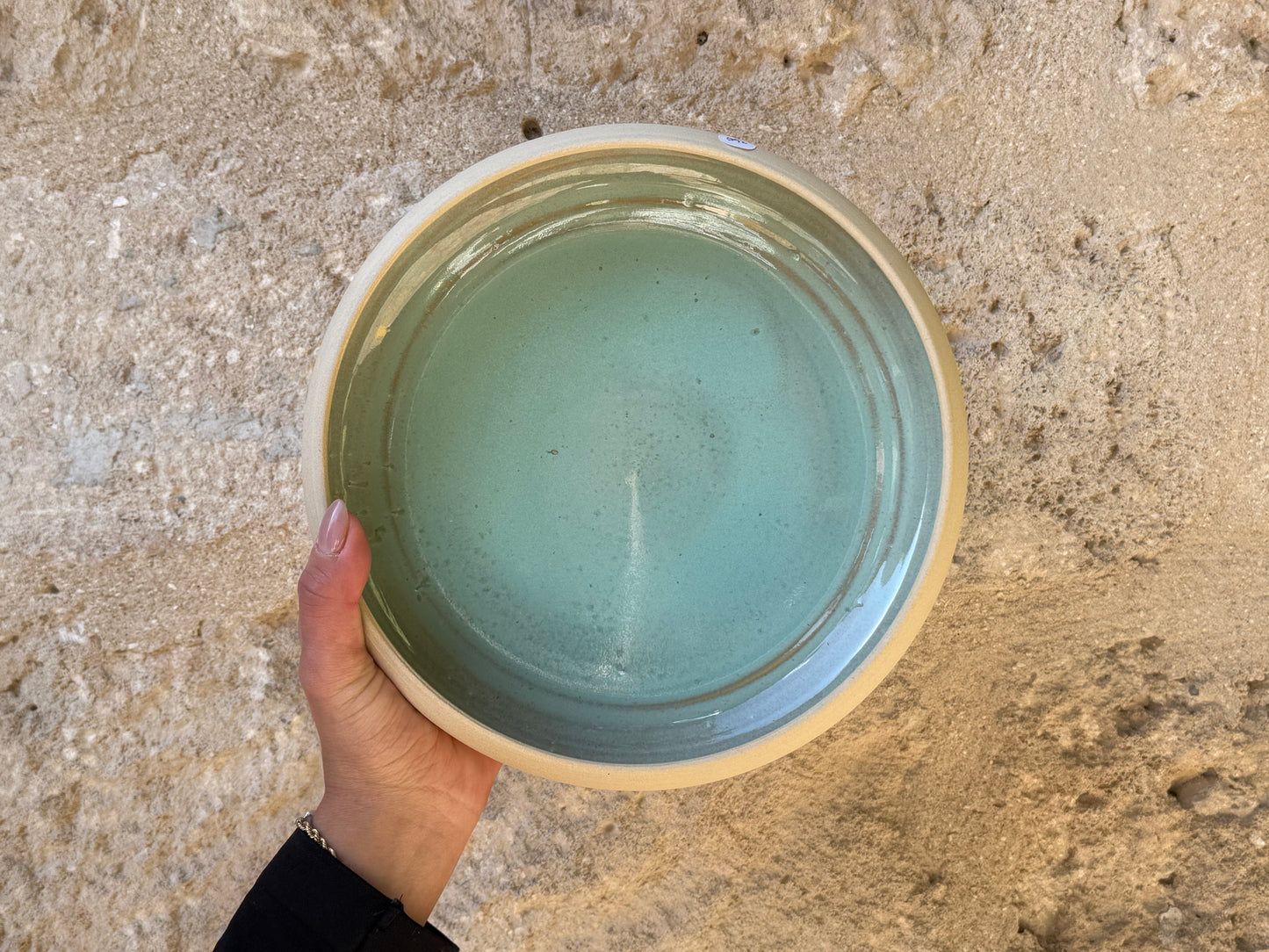 Ceramic Blue Bowl by Nur Minawi