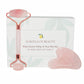 Rose Quartz Face Roller & Gua Sha Set