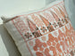 Palestinian Embroidered Peach Cushion Covers