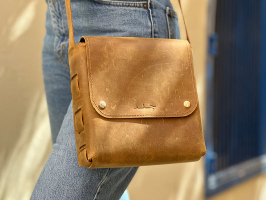 Leather Crossbody Bag Jelld