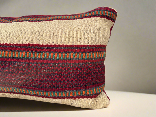 Handwoven wool cushions