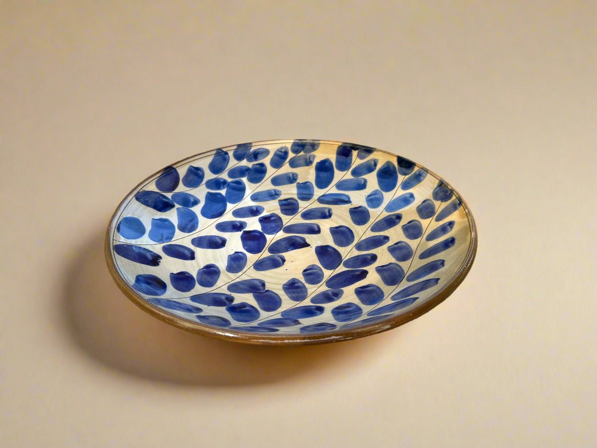 Fayoum Blue Pottery Plate