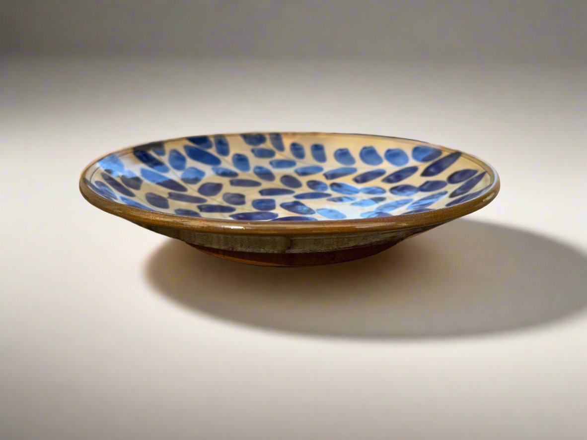 Fayoum Blue Pottery Plate