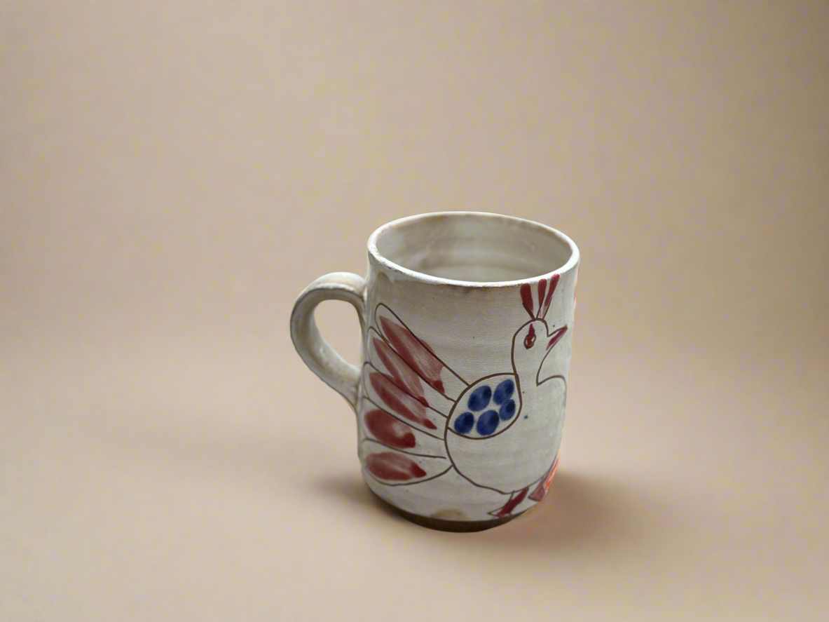 Ceramic Fayoum Bird Mug