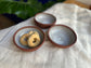 Terra Cotta Ceramic Small Bowls (set of 3)