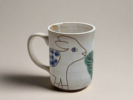 Ceramic Fayoum Donkey Mug