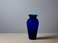 Handblown Hebron Phoenician Glass Vases - Cobalt blue