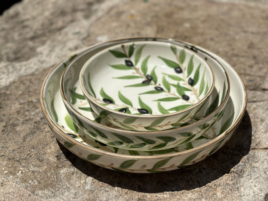 Nisf Jbeil Shallow Bowl