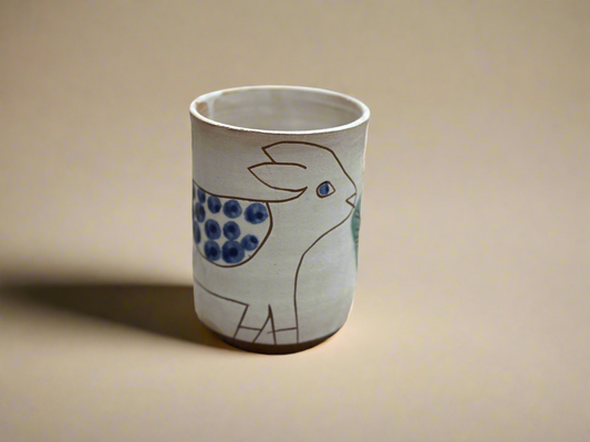 Ceramic Fayoum Donkey Mug