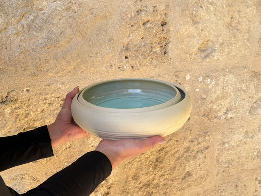 Stoneware Ceramic Blue Bowl (more sizes)