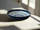 Hand Painted Mediterranean Artisanal Large Blue Bowl