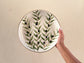 Olive Leaf Shallow bowl (more sizes) - Nisf Jbeil