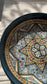 Hand Painted Mediterranean Artisanal Large Colorful Bowl