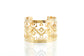 ‘Tatreez’ Cuff Bracelet - Gold/Silver